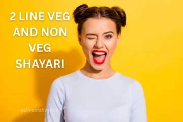 2 line veg and non veg shayari​