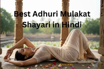 Best Adhuri Mulakat Shayari in Hindi