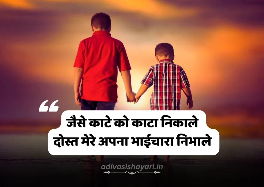 Bhaichara Shayari Attitude